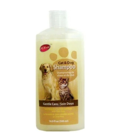 [T10344] PUREST CAT & DOG SHAMPOO GENT. 500ML
