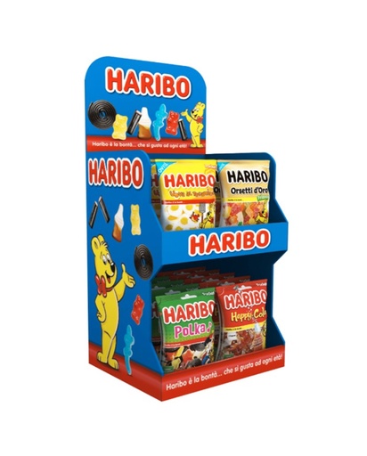 [00042238852181] HARIBO ASSORTED DISPLAY 48CT