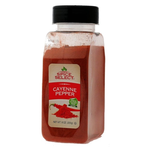 [076114008966] SPICE SELECT CAYENNE PEPPER 255G