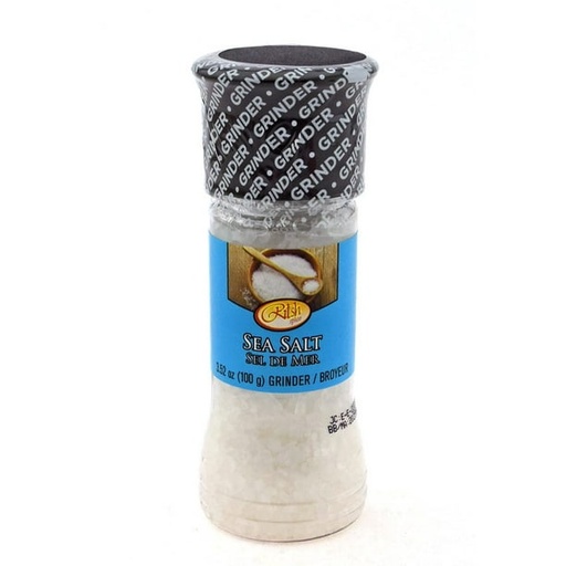 [806712205517] RITSH SPICE SEA SALT GRINDER 100G