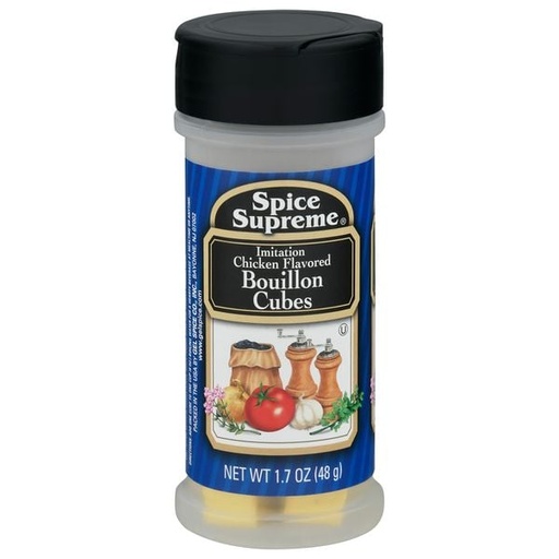 [076114304433] SPICE SUPREME BOUILLON CUBES 48G