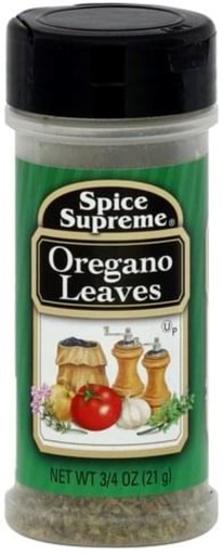 [076114380055] SPICE SUPRE. OREGANO LEAV. 21G