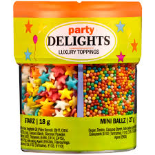 [806712205449] PARTY DELIGHTS TOPPINGS 