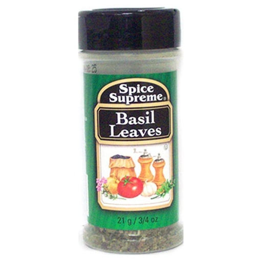 [076114380291] SPICE SUPRE. BASIL LEAVES 21G