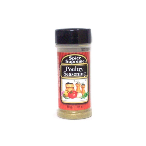 [076114380307] SPICE SUPRE. POULTRY SEASON. 50G