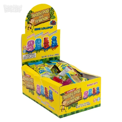 [060631928029] TEDDY POP & FRIENDS 24CT 360G