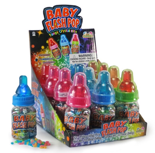 [060631928555] BABY FLASH POP 12CT 456G