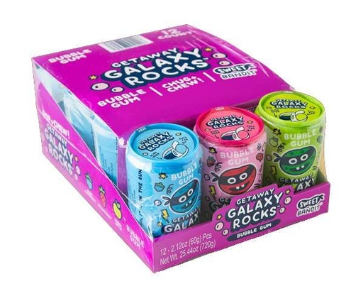 [060631910901] GETAWAY GALAXY ROCKS 12CT 720G