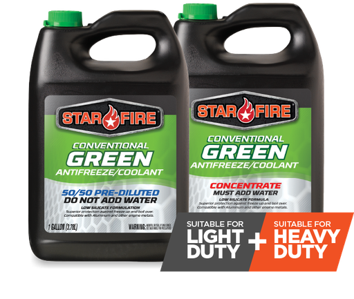 [SF02108] START FIRE GREEN A/F COOLANT / 3.78L