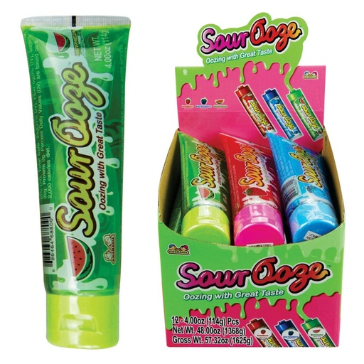 [060631929972] SOUR OOZE TUBE 12CT 1368G