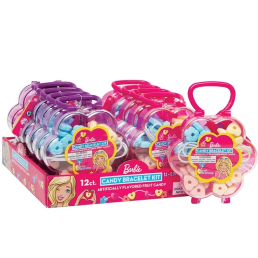 [060631917276] BARBIE CANDY JEWELRY KIT 12CT 336G