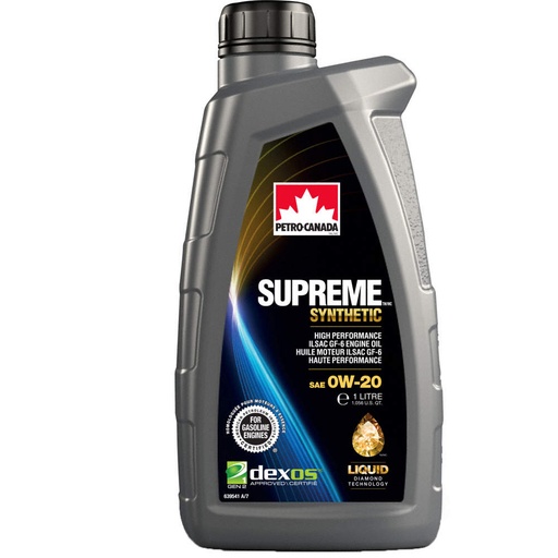 PETRO CANADA SYNTHETIC 0W-20 1L
