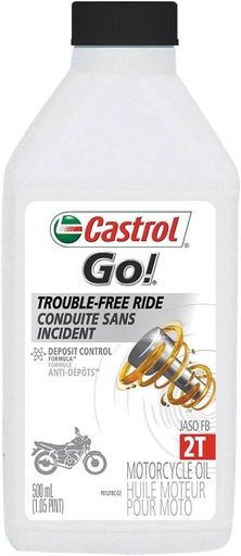 [CASTROL0002047] CASTROL GO 2T OIL 500ML