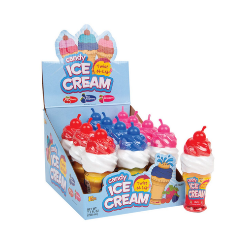 [KKO-10266] CANDY ICE CREAM TWIST-N-LIK 12CT 228ML