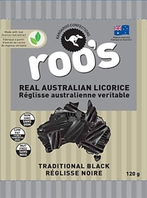 [060631912097] ROO'S LICORICE BLACK 120G