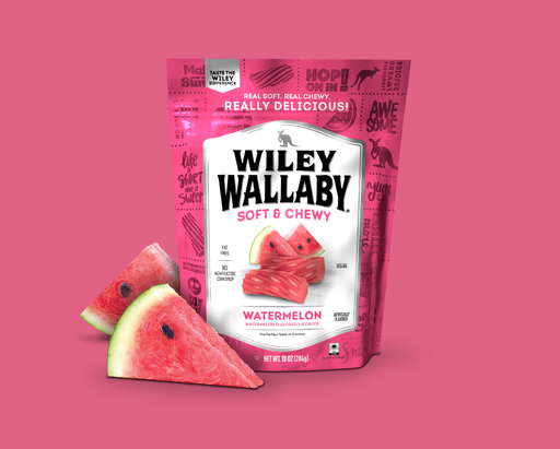 [022224200936] WILEY WALLABY LICORICE WATERMELON 113G