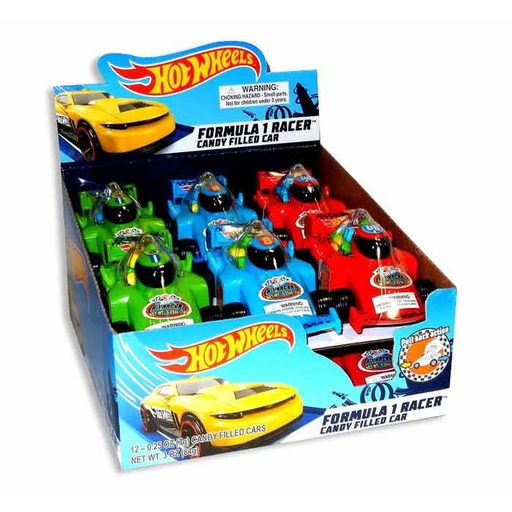 [LIC-91718] HOT WHEELS FORMULA 1 RACER 12CT 84G