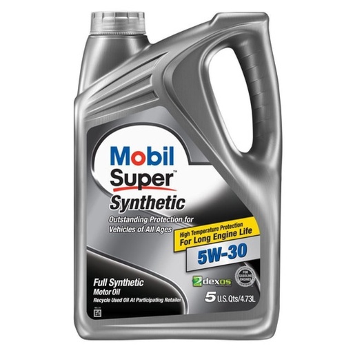 [124407] MOBIL SUPER 5W-30 4.73L