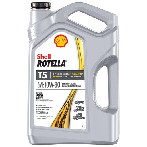[021400402799] SHELL ROTELLA 10W-30 5L