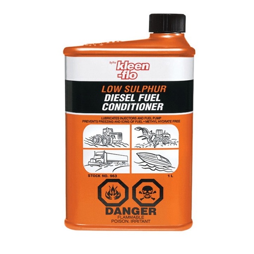 [KLEEN FLO 963] KLEEN-FLO LOW SULP. DIESEL F. COND. 1L
