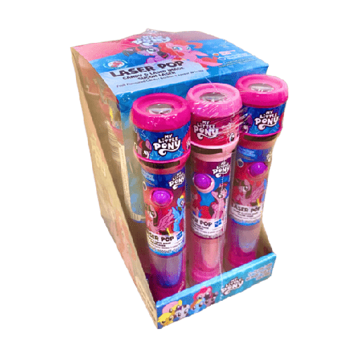 [060631929552] MY LITTLE PONY LASER POP 12CT 132G