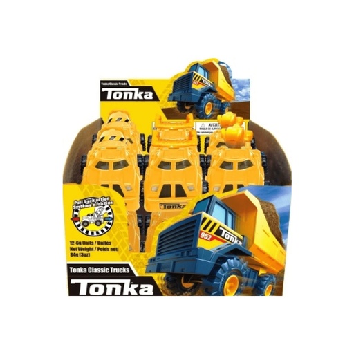 [060631929613] CLASSIC TRUCKS TONKA 12CT 84G