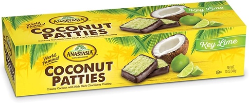 [80722001042204] COCONUT PATTIES KEY LIME #4220/20PK