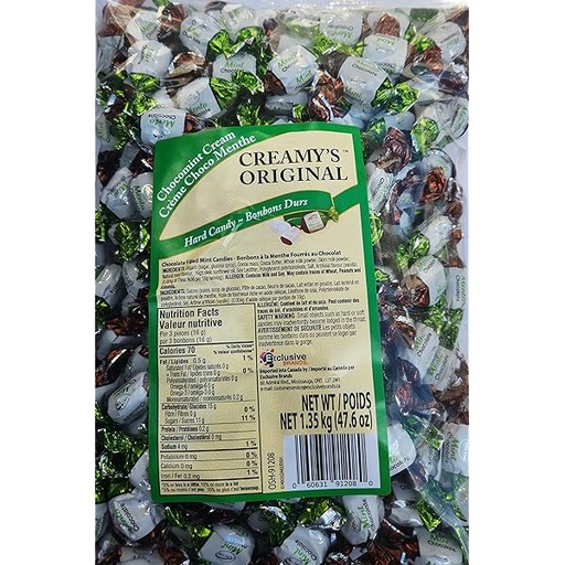 [060631912080] CREAMY'S ORIGINAL - CHOCO MINT 1.35KG