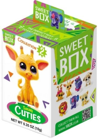[060631916644] SWEET BOX CUTIES SURPRISE 10CT 100G