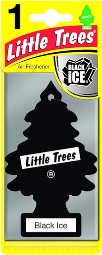 [U1P-10155] LITTLE TREES BLACK ICE 24PK