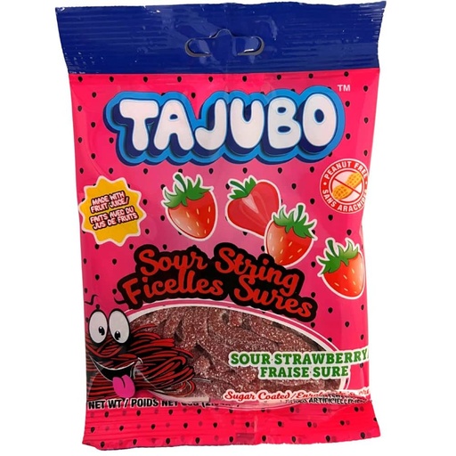 [060631928418] TAJUBO SOUR STRAW. STRING 80G