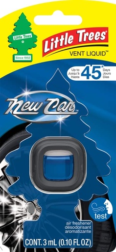 [076171526335] LITTLE TREES VENT LIQ. NEW CAR 3ML