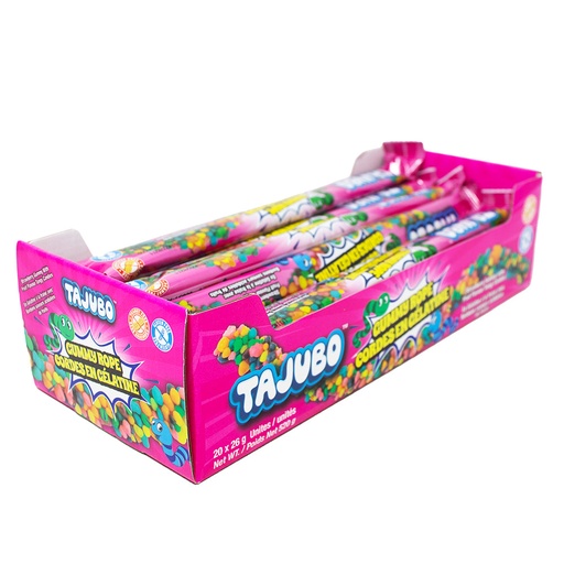 [FEL-92165] TAJUBO STRAW. GUMMY ROPE 20CT 520G