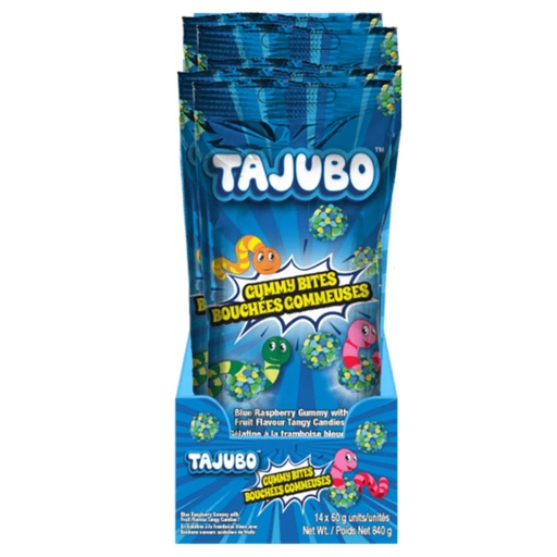 [10060631931859] TAJUBO BLUE RASP. GUMMY BITES