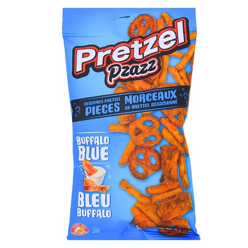 [060631924472] PRETZEL PZAZZ BUFFALO BLUE 56G
