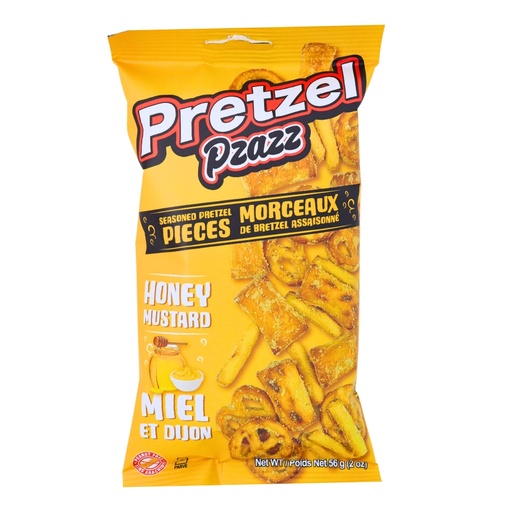 [060631924410] PRETZEL PZAZZ HONEY MUSTARD 56G
