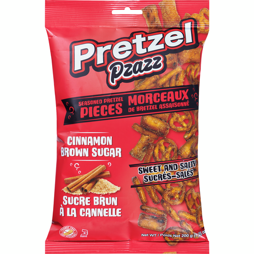 [060631924526] PRETZEL PZAZZ CINNAMON BROWN SUGAR 200G