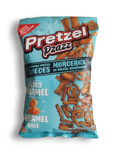 [060631932903] PRETZEL PZAZZ SALTED CARAMEL 200G