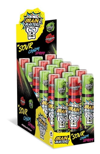 [0385] SOUR CANDY SPRAY 18CT (UK)