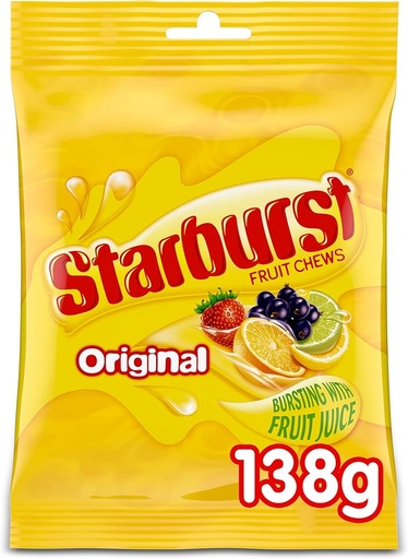 [4009900546249] STARBURST ORIGINAL 138G (UK)
