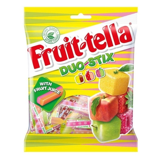 [7807] FRUIT-TELLA DUO STIX 135G(UK)