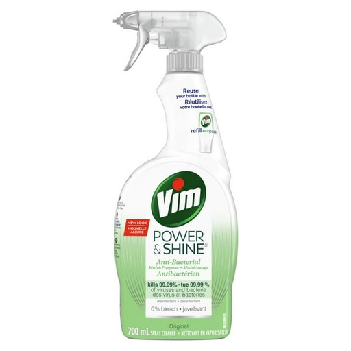 [067238000455] VIM SPRAY P. & SHINE ORIG. 700ML