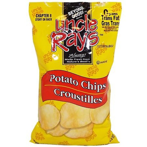 [614156061503] UNCLE RAY'S POTATO CHIP 130G