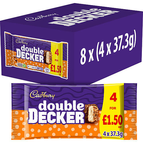 [3589] CADBURY DOUB. DECK. 4PK 149.2G (UK)