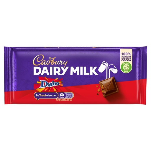 [6410] CADBURY DAIRY MILK DAIM 120G (UK)