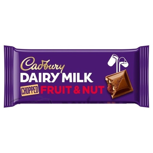 [6199] CADBURY FRUIT & NUT 95G (UK)