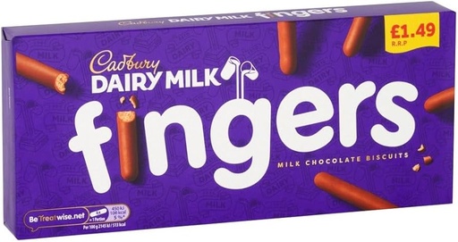 [2547] CADBURY FINGERS 114G (UK)
