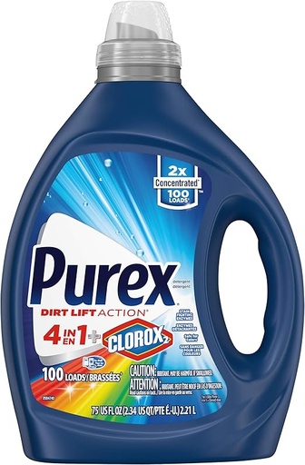 [024200045081] PUREX DETERGENT 4IN1/ 2.21L
