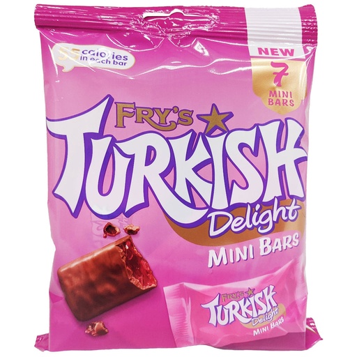 [3808] FRY'S TURKISH D. MINI BARS 105G (UK)