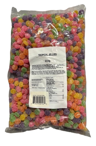 [679079401560] TROPICAL JELLIS GUMMIES 2.5KG